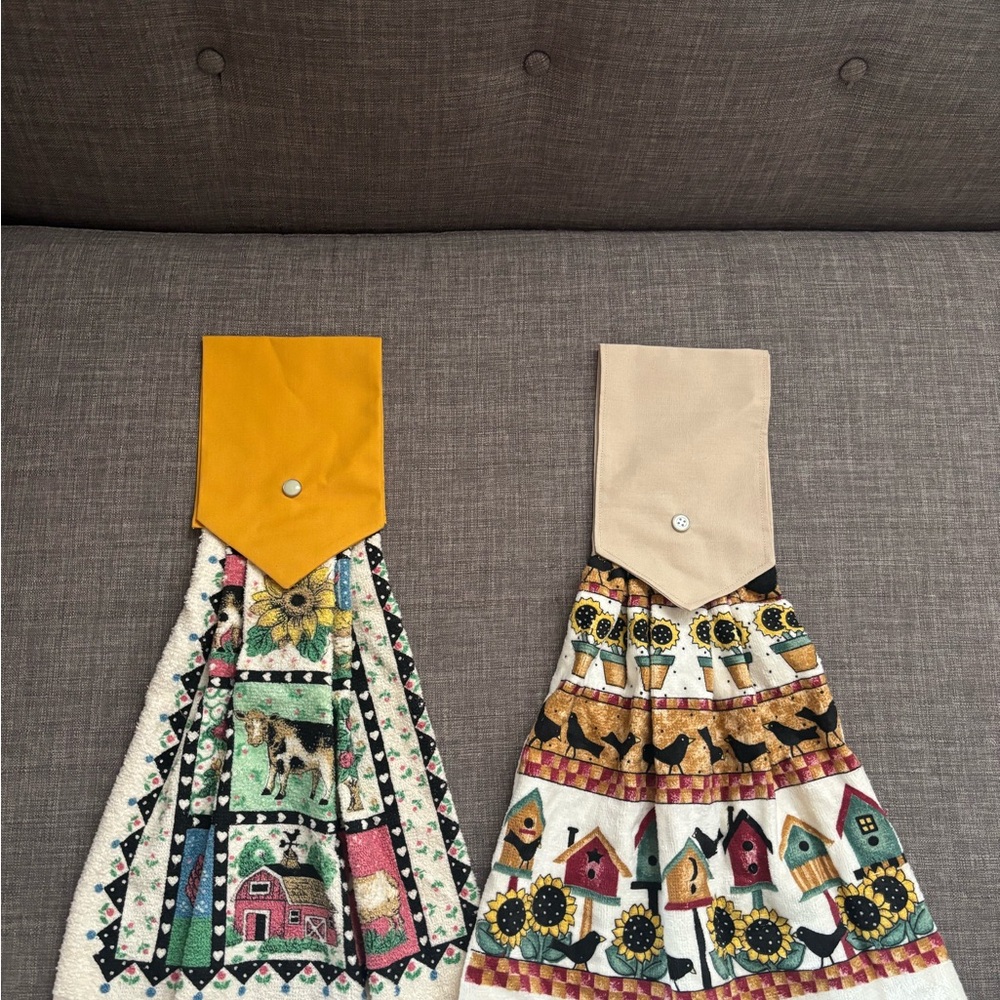 Hanging kitchen towels Pleated Kitchen